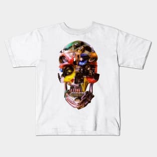 HOT ROD Skull Dark Kids T-Shirt